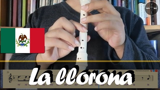 La llorona en flauta