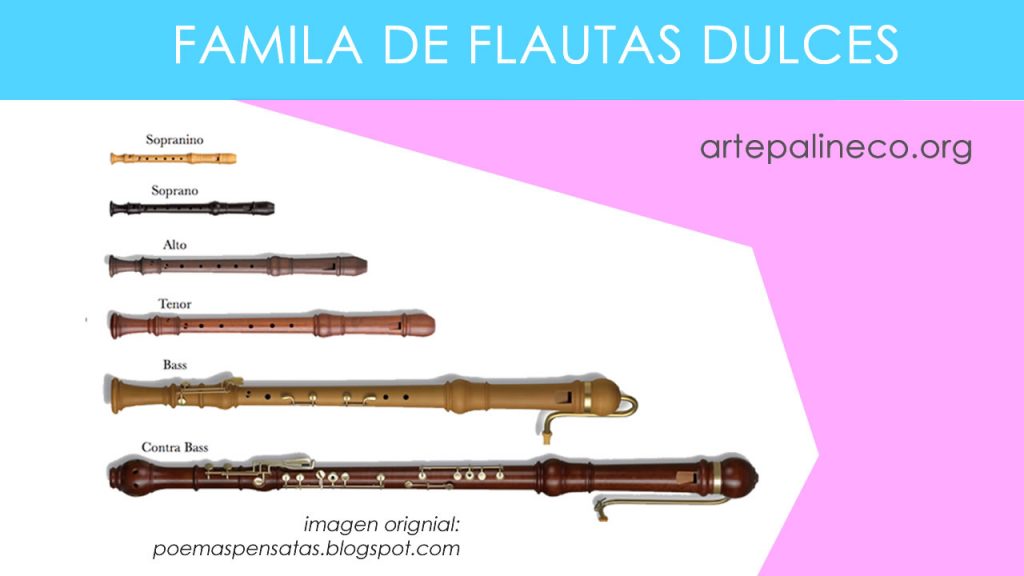 familia de flautas dulces