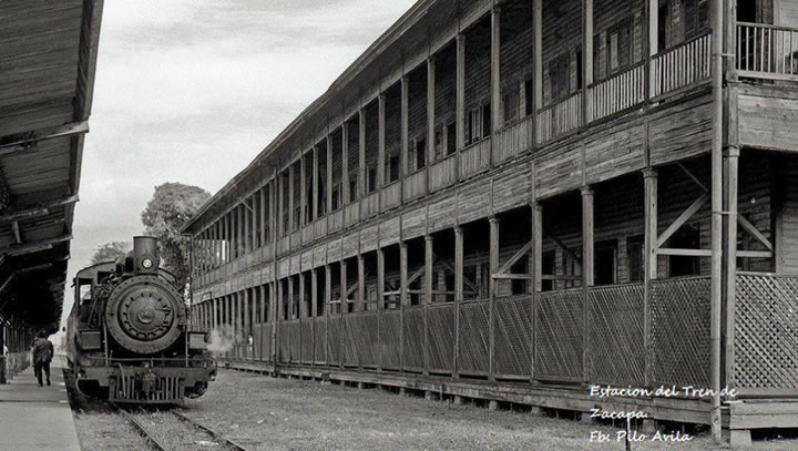 Ferrocarril en Guatemala. Foto: Pilo Ávila